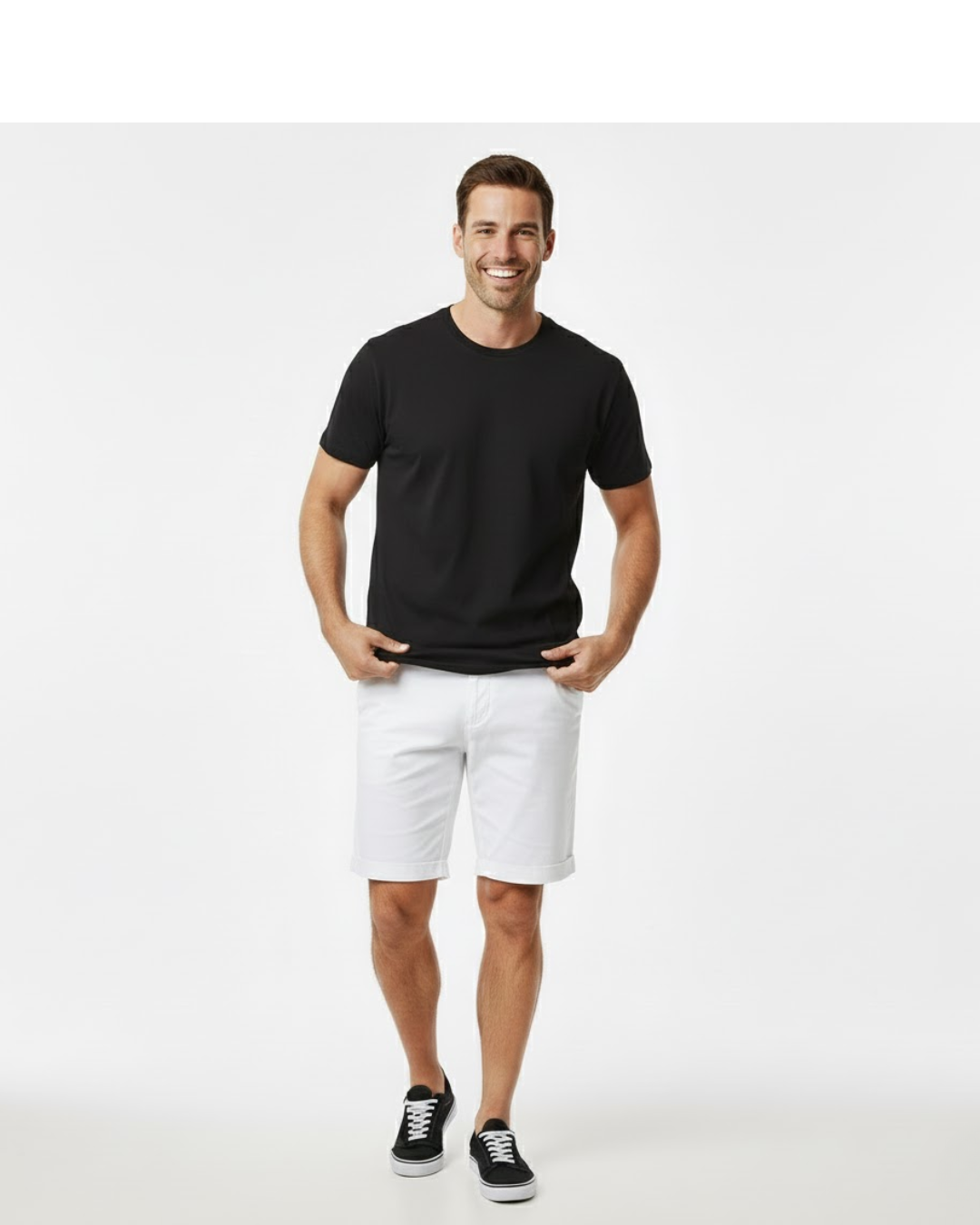 Conjunto Camisa Masculina | Bermuda Masculina Bull Confort + Brinde