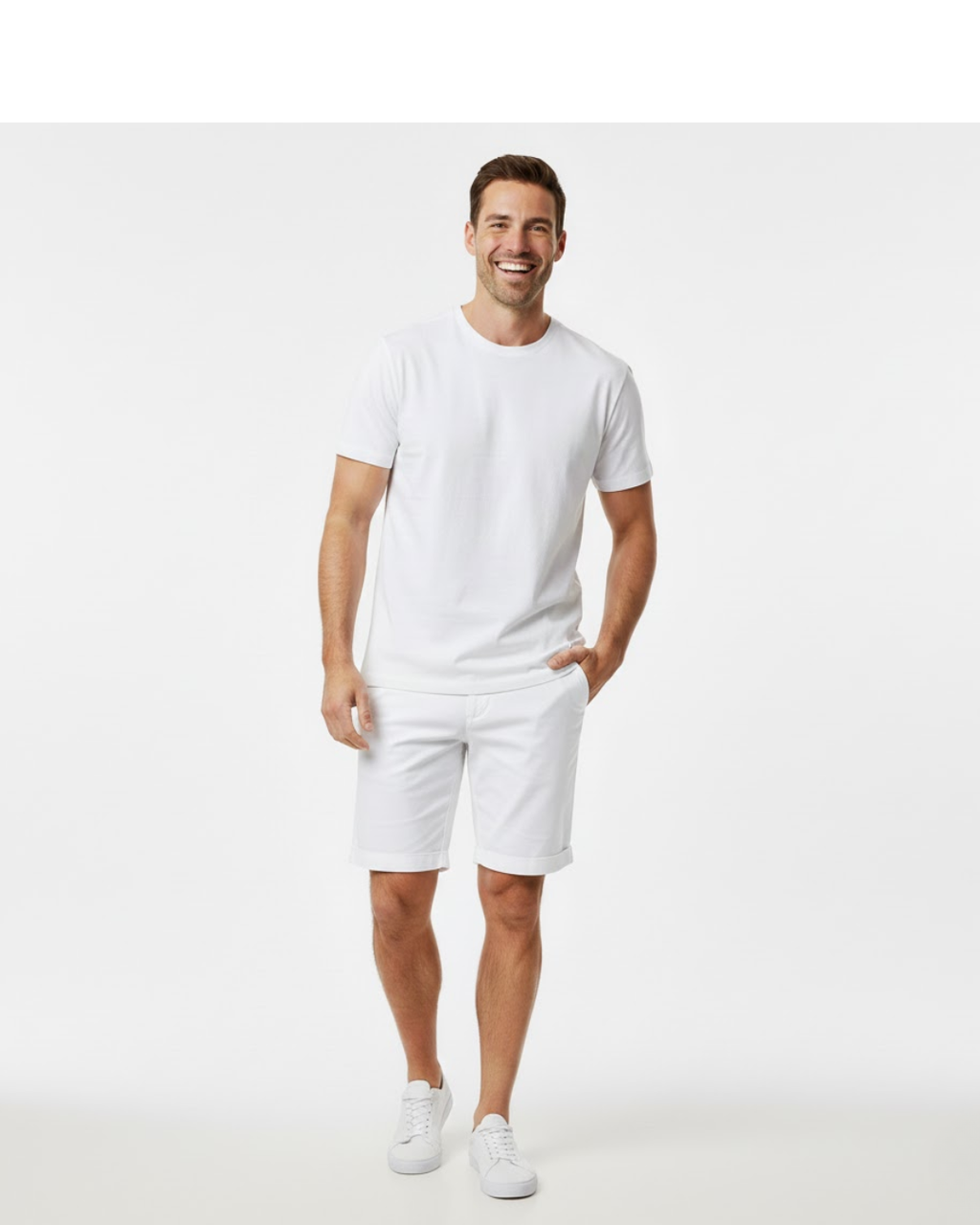 Conjunto Camisa Masculina | Bermuda Masculina Bull Confort + Brinde