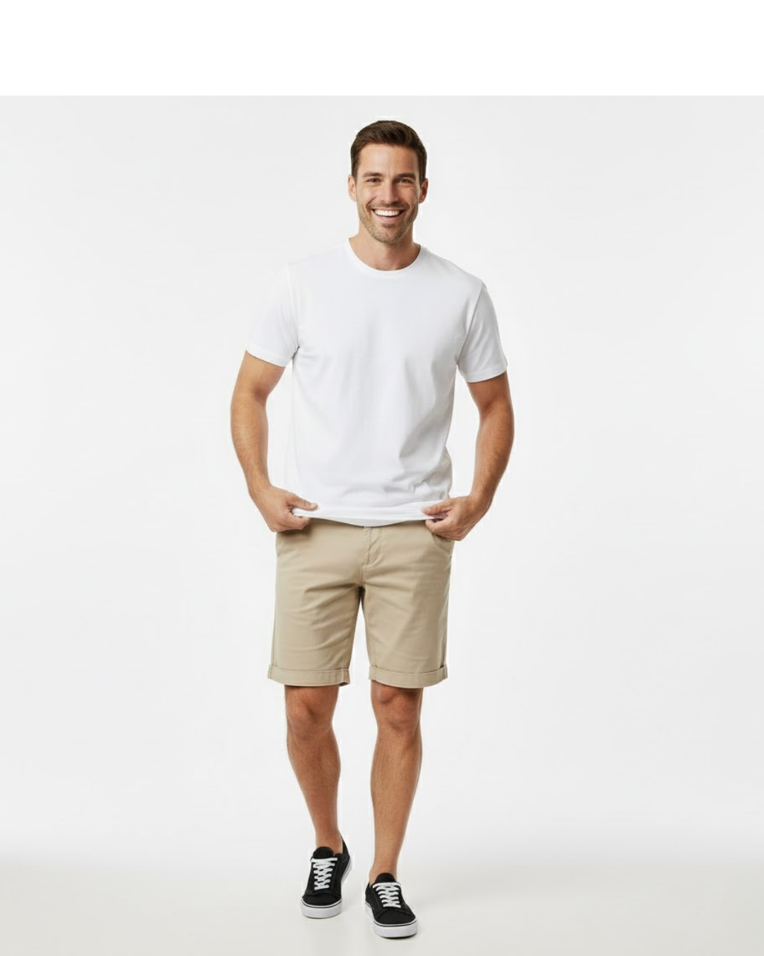 Conjunto Camisa Masculina | Bermuda Masculina Bull Confort + Brinde