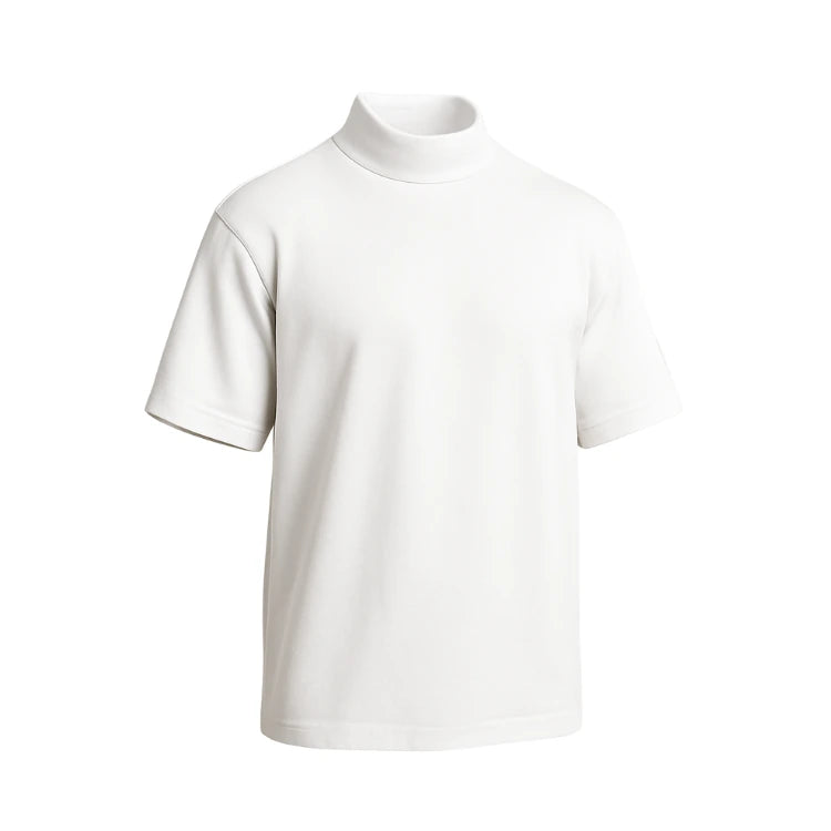 Camisa Masculina Oversized Gola Alta Confort