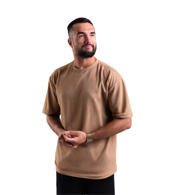 Camisa Oversized Texturizada Confort
