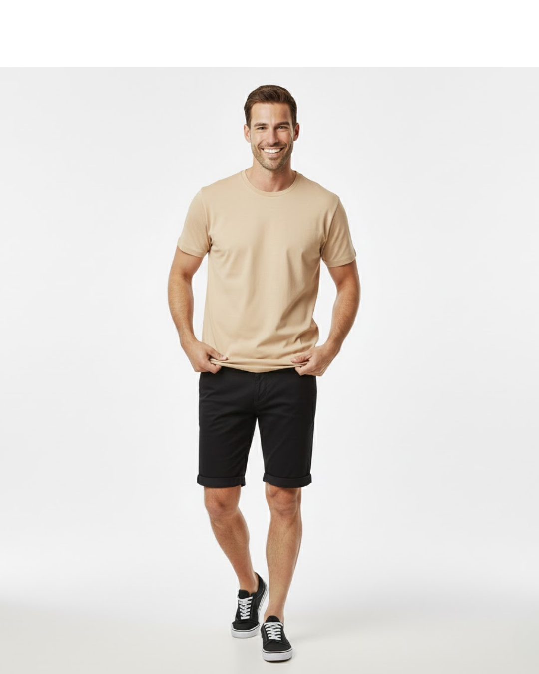 Conjunto Camisa Masculina | Bermuda Masculina Bull Confort + Brinde